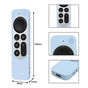 Apple TV 4K Siri Remote 3. gen Silikone Beskyttelsesetui med Håndledsrem