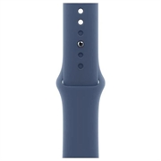 Apple Watch 10 GPS MWWA3QN/A - Aluminium, Denim-sportsbånd, S/M, 42mm