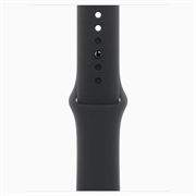 Apple Watch 10 GPS MWWE3QN/A - Aluminium, sort sportsarmbånd, S/M, 42mm - Kulsort