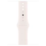 Apple Watch 10 GPS MWWJ3QN/A - Aluminium, Light Blush-sportsbånd, M/L, 42mm - Rosaguld