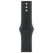 Apple Watch 10 GPS MWWQ3QN/A - Aluminium, sort sportsarmbånd, M/L, 46mm - Kulsort