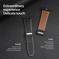 Apple Watch (38/40/SE/41/42mm) Dux Ducis YA M-Buckle Ægte Læder Rem - sort