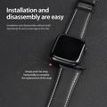 Apple Watch (38/40/SE/41/42mm) Dux Ducis YA M-Buckle Ægte Læder Rem - sort