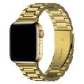 Apple Watch (38/40/SE/41/42mm) Kalebol CNC Pro Rustfrit Stål Rem - guld