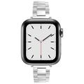 Apple Watch (38/40/SE/41/42mm) Tyndt stålrem - sølvfarvet