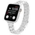 Apple Watch (38/40/SE/41/42mm) Tyndt stålrem - sølvfarvet