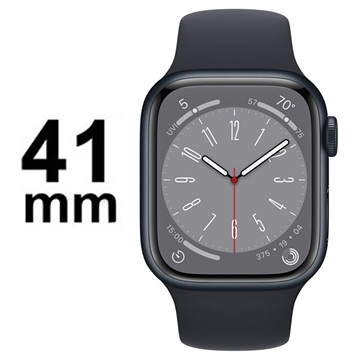 Apple Watch 8 LTE MNHV3FD/A - Aluminum, Midnat Sport Band, 41mm