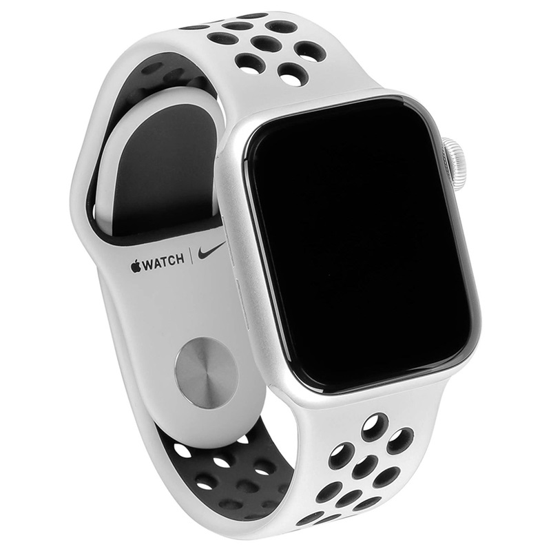 Apple Watch Nike SE LTE MG083FD/A (Pure Platinum/Black Sportsarmbånd