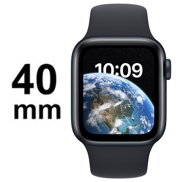 Apple Watch SE (2022) LTE MNPL3FD/A - Midnight Sportsrem, 40mm