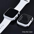 Apple Watch SE (2022)/SE/6/5/4 Hard Case med Skærmbeskyttelse / Beskyttelsesglas - 40mm - Hvid