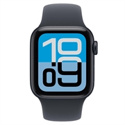Apple Watch SE 3 (2025) GPS MEHC4 - Aluminium, Sport-rem, M/L, 40mm - Midnat