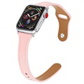Apple Watch 8/SE (2022)/7/SE/6/5/4/3/2/1 Premium Læderrem - 41mm/40mm/38mm - Pink