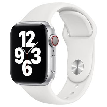 Apple Watch SE/6/5/4/3/2/1 Sportsrem - MTPK2ZM/A - 42mm, 44mm - Hvid