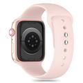 Apple Watch Series 11/10/9/8/7/6/SE 3/SE Tech-Protect Silikonerem - 40mm/41mm/42mm - Lyserød