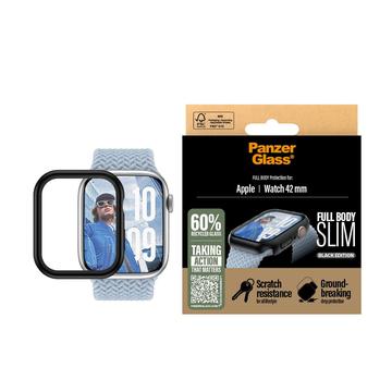 Apple Watch Series 11/10 PanzerGlass Snappie Full Body Slim Protection - 42mm - Sort