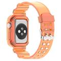 Apple Watch Series 11/10 Udskiftning af Silikonestrop med Integreret Ramme - 42mm