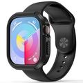 Apple Watch Series 11/10 Robust TPU-etui - 46mm - Sort