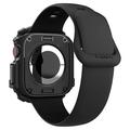 Apple Watch Series 11/10 Spigen Rugged Armor TPU Cover - 42mm - Sort