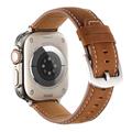 Apple Watch Series 11/10/9/8/SE 3/SE (2022)/7/SE/6/5/4/3/2/1 Retro læderrem - 42mm/41mm/40mm/38mm