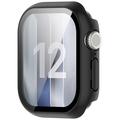 Apple Watch Series 12 Plastikcover med Skærmbeskyttelse Hærdet Glas - 47mm