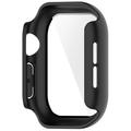 Apple Watch Series 12 Plastikcover med Skærmbeskyttelse Hærdet Glas - 47mm