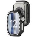 Apple Watch Series 12  Rhinestone Dekorative Cover med Skærmbeskyttelse - 43mm