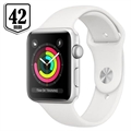 Apple Watch Series 3 LTE MQKT2ZD/A - Aluminium, Sportsrem, 42mm, 16GB - Guld/Sandpink