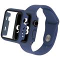 Apple Watch Series 7/8 Plastikcover med Skærmbeskytter - 41mm - Mørkeblå