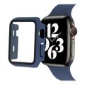 Apple Watch Series 7/8 Plastikcover med Skærmbeskytter - 45mm - Mørkeblå