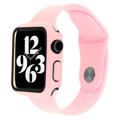 Apple Watch Series 7/8 Plastikcover med Skærmbeskytter - 45mm - Pink