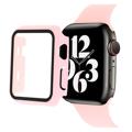 Apple Watch Series 7/8 Plastikcover med Skærmbeskytter - 45mm - Pink