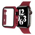 Apple Watch Series 7/8 Plastikcover med Skærmbeskytter - 45mm - Vinrød