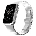 Apple Watch Series 8/SE (2022)/7/SE/6/5/4/3/2/1 Rustfrit Stål Spænderem - 41mm/40mm/38mm - Sølv
