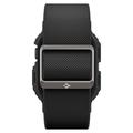 Apple Watch Series 9/8/SE (2022)/7/SE/6/5/4 Spigen Lite Fit Pro-rem med etui - 44 mm, 45 mm - sort