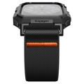 Apple Watch Series 9/8/SE (2022)/7/SE/6/5/4 Spigen Lite Fit Pro-rem med etui - 44 mm, 45 mm - sort