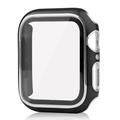 Apple Watch Series SE (2022)/SE/6/5/4 Cover med Skærmbeskyttelse Hærdet Glas - 44mm - Sort
