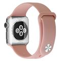 Apple Watch Series SE 3/SE(2023)/11/10/9/8/SE (2022)/7/SE/6/5/4/3/2/1 Soft Silikone Rem - 42mm/41mm/40mm/38mm - Pink