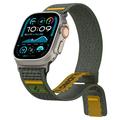 Apple Watch Series Ultra 3/2/Ultra/11/10/9/8/7/6/SE 3/(2022)/SE Spigen Athlex Air Strap - 49mm/46mm/45mm/44mm - Aktiv Grøn