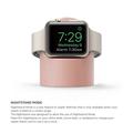 Apple Watch Series Ultra/8/SE (2022)/7/SE/6/5/4/3/2/1 Opladerstativ - Pink