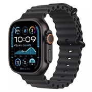 Apple Watch Ultra 2 LTE MX4P3DH/A - Titanium, sort Ocean-armbånd, 49mm - Sort