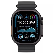 Apple Watch Ultra 2 LTE MX4P3DH/A - Titanium, sort Ocean-armbånd, 49mm - Sort