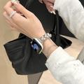 Apple Watch Ultra 3/2/Ultra/11/10/9/8/7/6/5/4/3/2/1/SE 2025/2022/2020 Luksusarmbånd i kobber - sølv