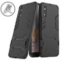 Huawei P20 Armor Hybrid Cover med Stand - Sort