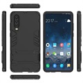 Armor Series Huawei P30 Hybrid Cover med Stand - Sort