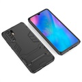 Armor Series Huawei P30 Pro Hybrid Cover med Stand - Sort