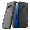 Armor Series Samsung Galaxy S10e Hybrid Cover med Stand - Sort