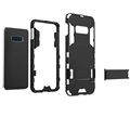 Armor Series Samsung Galaxy S10e Hybrid Cover med Stand - Sort
