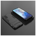 Armor Series Samsung Galaxy S20 Ultra Hybrid Cover med Stand - Sort