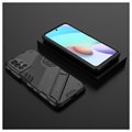 Armor Series Xiaomi Redmi 10/10 Prime Hybrid Cover med Stand - Sort
