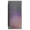 Armored Guards Samsung Galaxy S22+ 5G Flip Cover - Karbonfiber - Sort